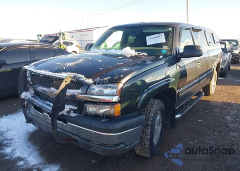 2004 Chevrolet Silverado 1500 Z71 из США, поврежденный, VIN 1GCEK19T24E367445